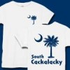 Buy Blue South Cackalacky Palmetto Moon Deluxe T-Shirts, Apparel, and Gifts